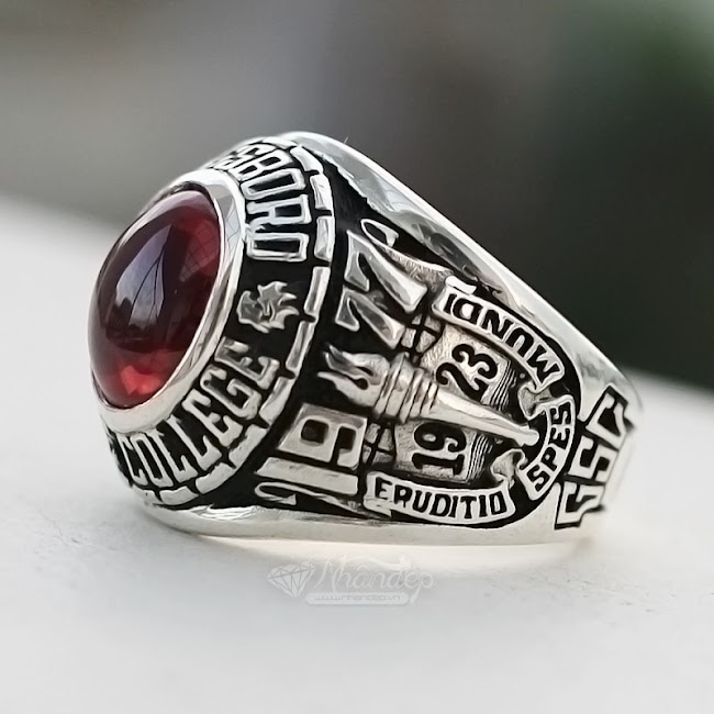 NHẪN MỸ GLASSBORO NĂM 1977 BẰNG BẠC CHUẨN